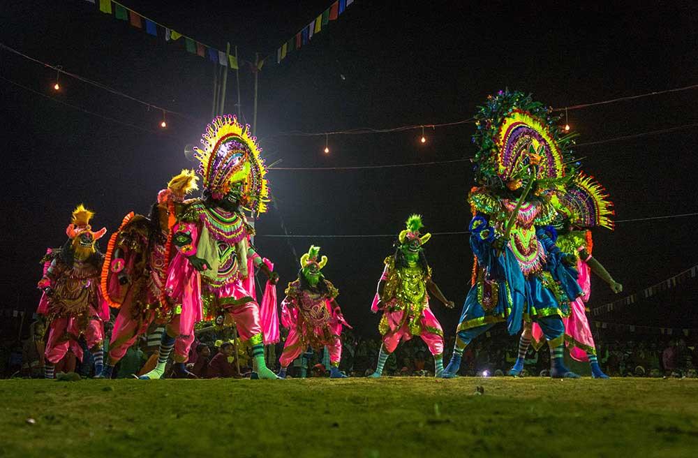 Purulia Chhau performance
